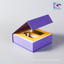 Decorative top quality professional hot sale cardboard packaging with foam insert